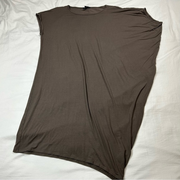 Eileen Fisher Dresses & Skirts - Eileen Fisher Asymmetrical Ballet Neck Dress